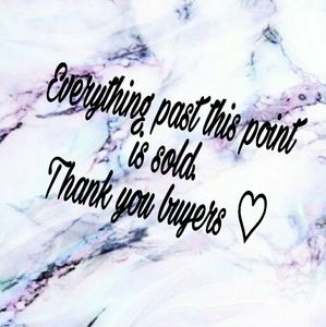 Thank you for your purchases ☺☺☺